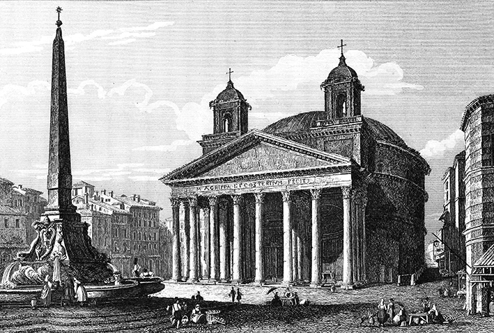 Gregorovius_21_Rom_Pantheon