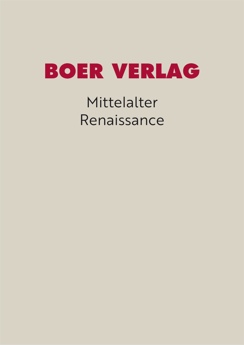 Prospekt Mittelalter und Renaissance